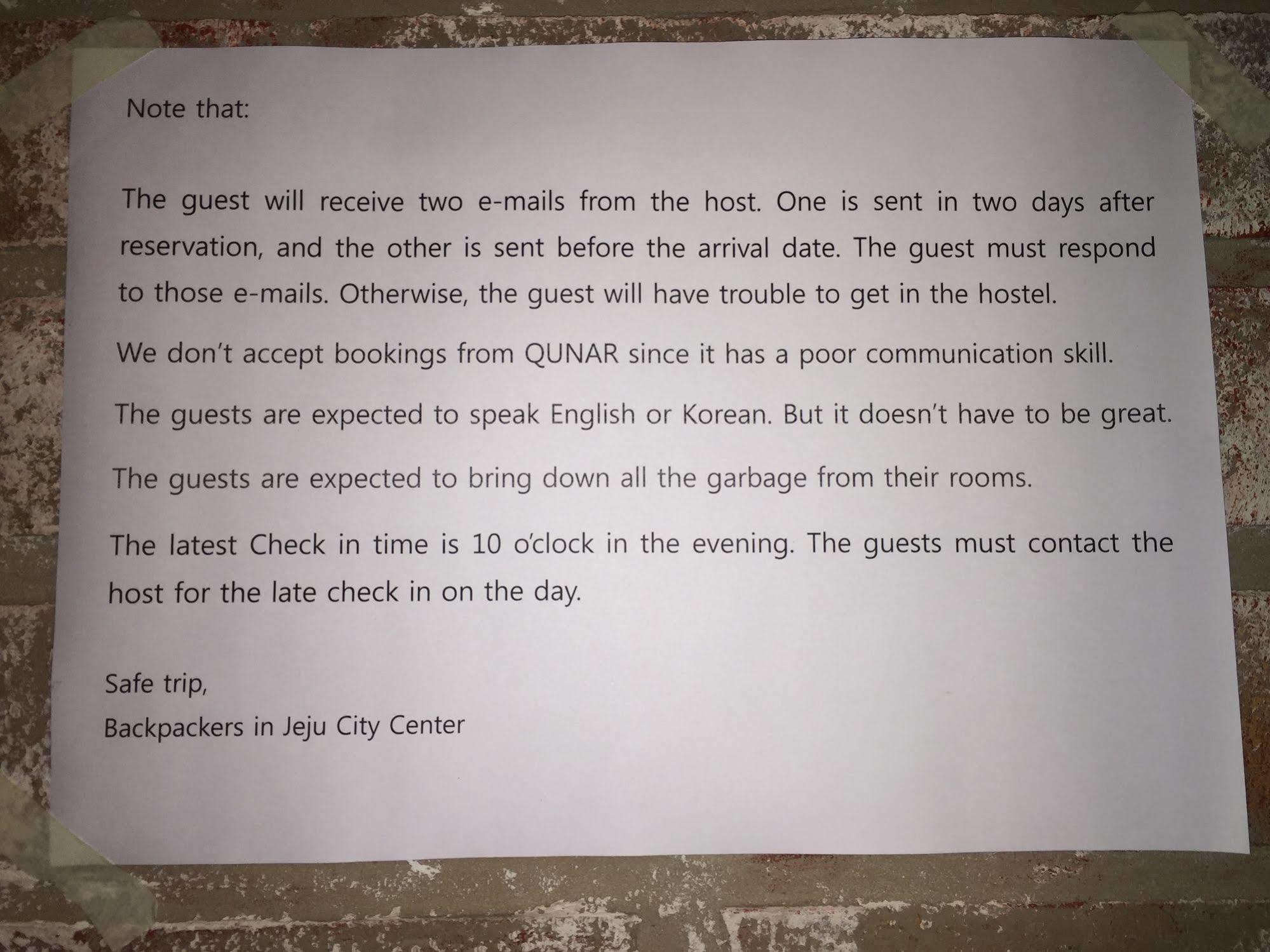 Backpackers In Jeju City Center Eksteriør bilde